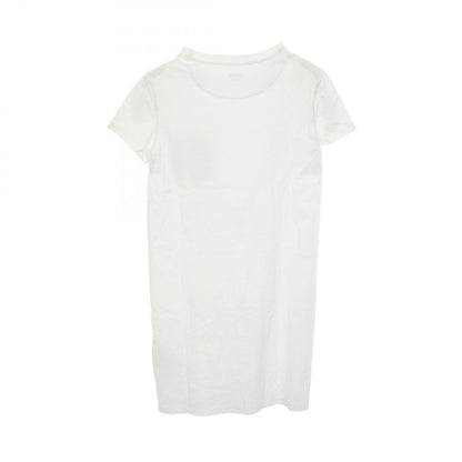 Hermes Dress Mosaic Embroidered Pocket Crew Neck Cotton — view 2