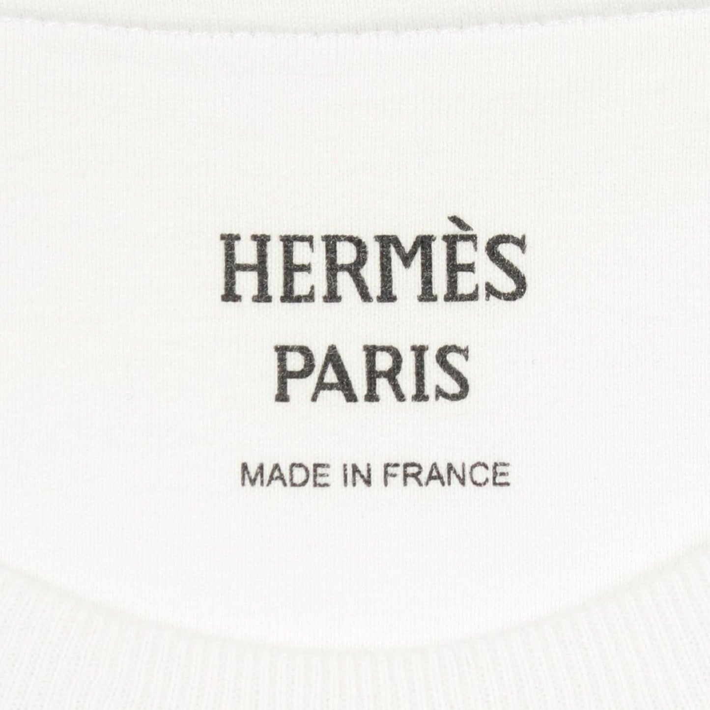 Hermes Dress Mosaic Embroidered Pocket Crew Neck Cotton — view 3
