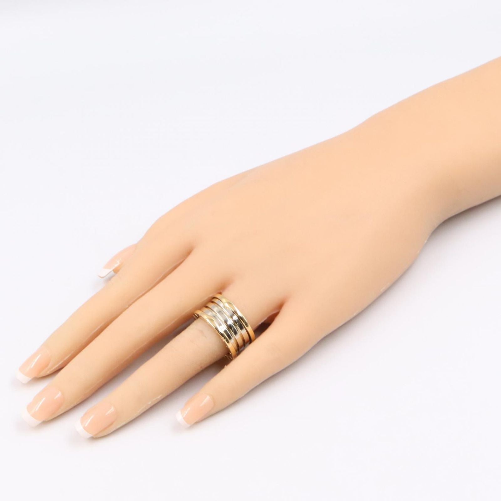 Bvlgari Ring B-zero One Bands 18k White Gold — view 7