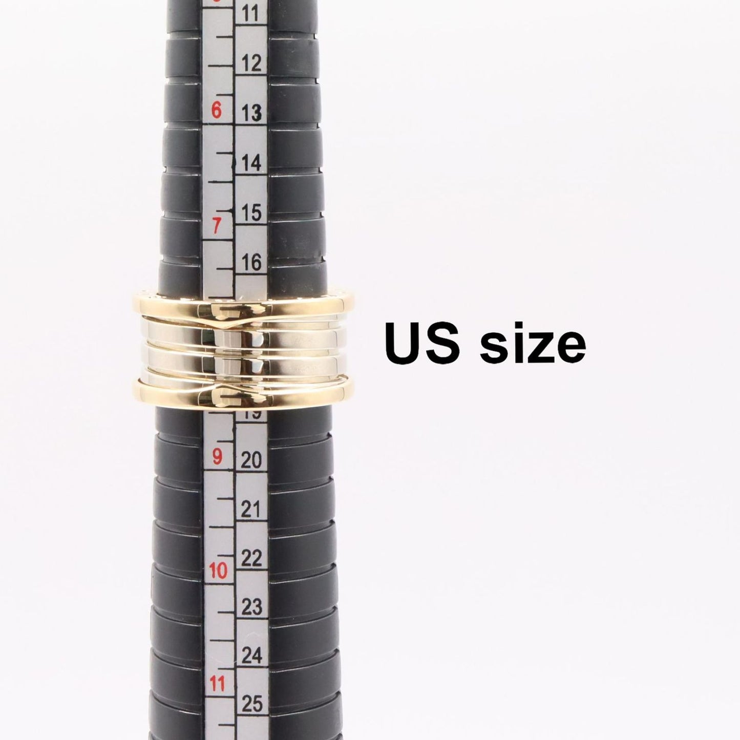 Bvlgari Ring B-zero One Bands 18k White Gold — view 6