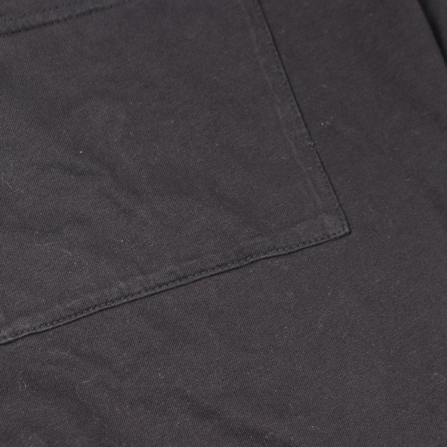 Moncler Long Sleeve T-Shirt Crew Neck Black Cotton — view 8