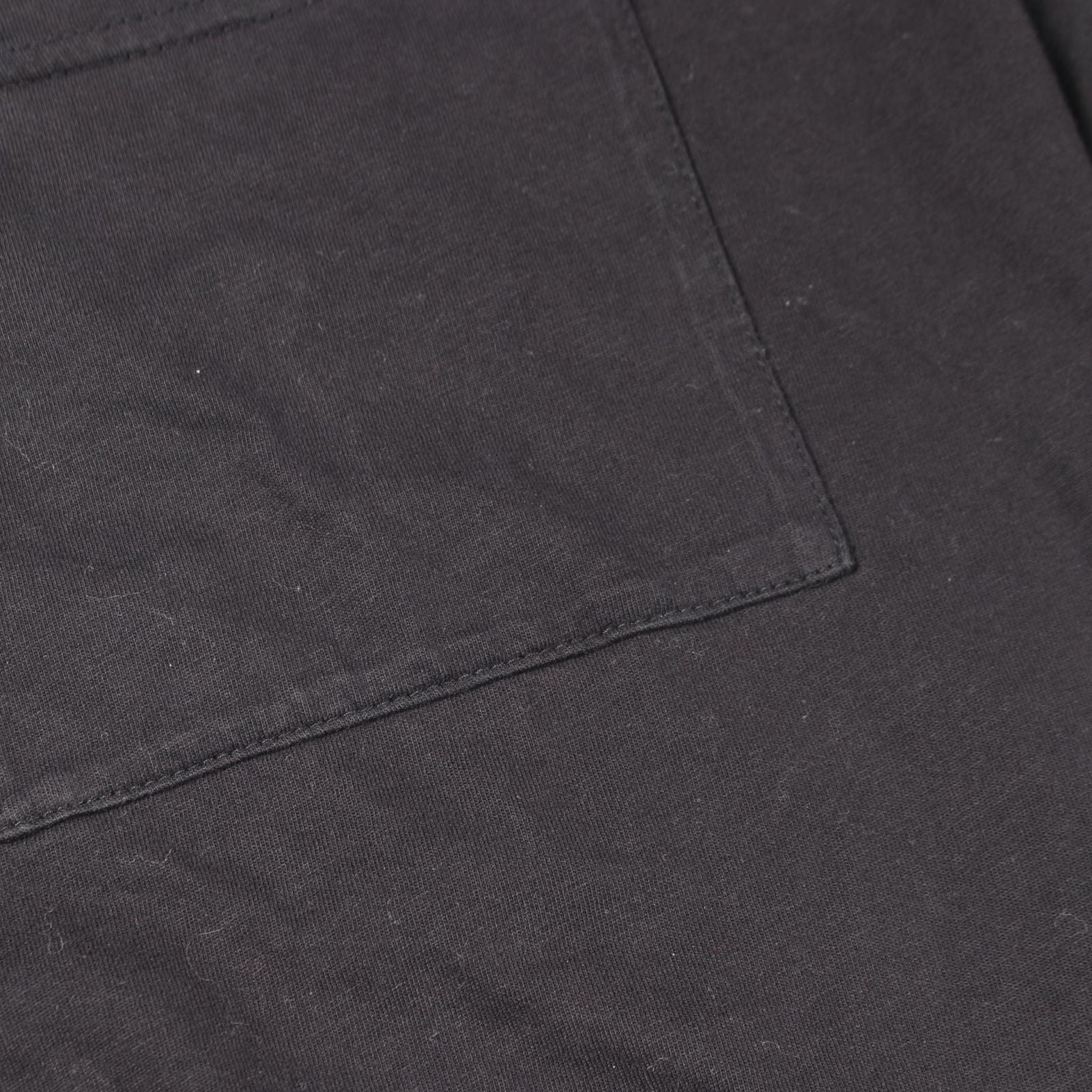 Moncler Long Sleeve T-Shirt Crew Neck Black Cotton — view 8