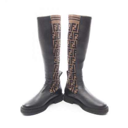 Fendi Boots Zucca Long Leather — view 3