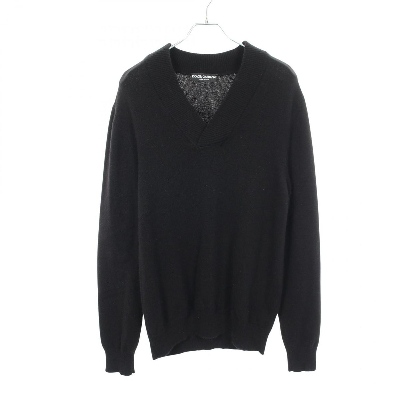 Dolce & Gabbana Knit V-neck Cashmere Sweater