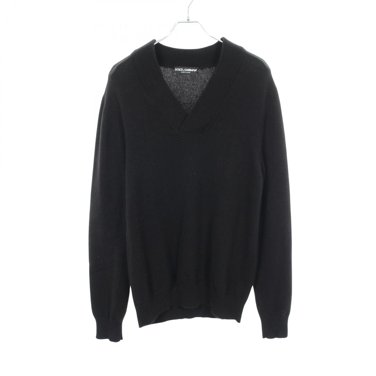 Dolce & Gabbana Knit V-neck Cashmere Sweater