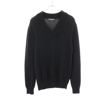 Dolce & Gabbana Knit V-neck Cashmere Sweater