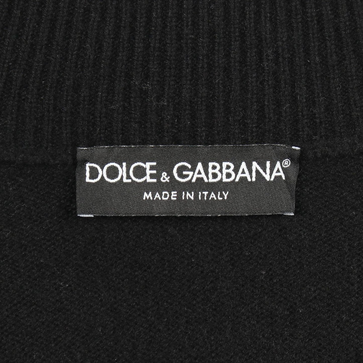 Dolce & Gabbana Knit V-neck Cashmere Sweater — view 3
