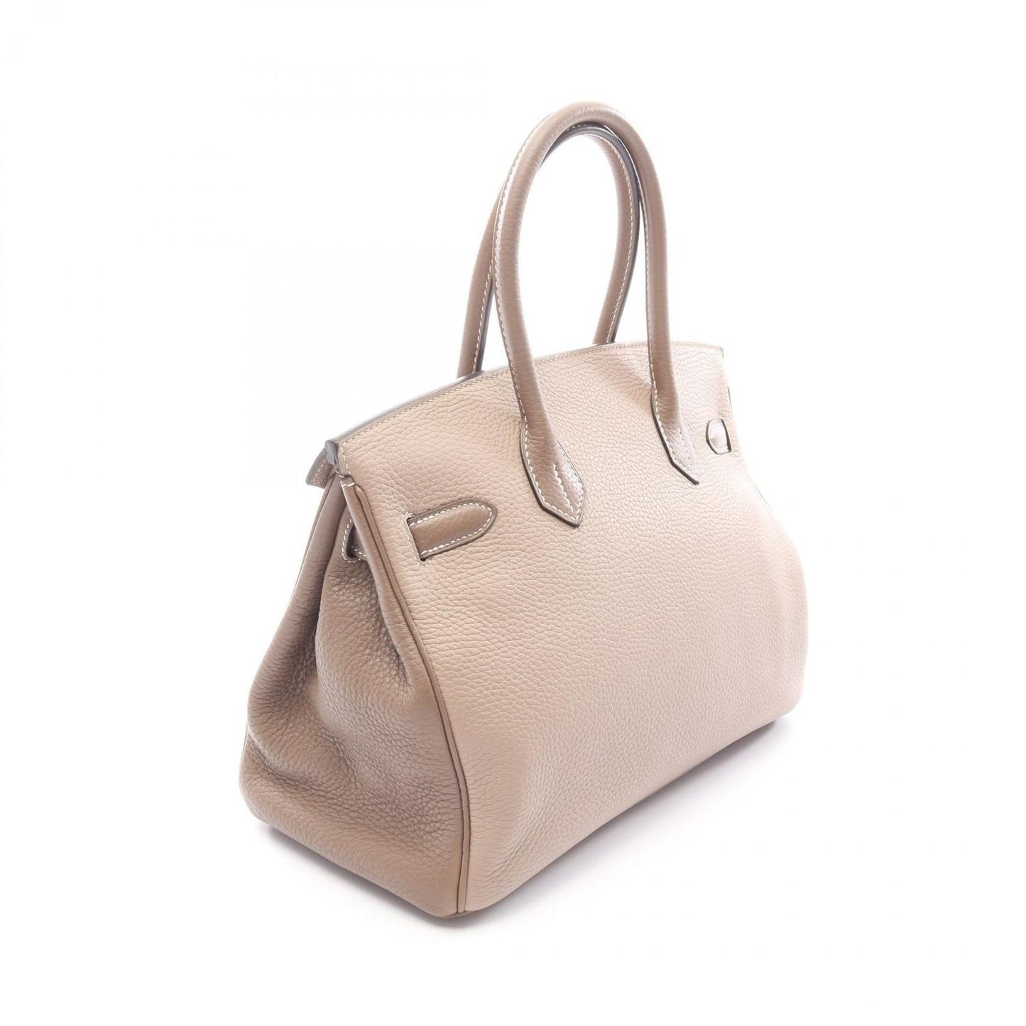 Hermes Handbag Birkin 30 Tourtier Gray Etoupe Leather — view 2