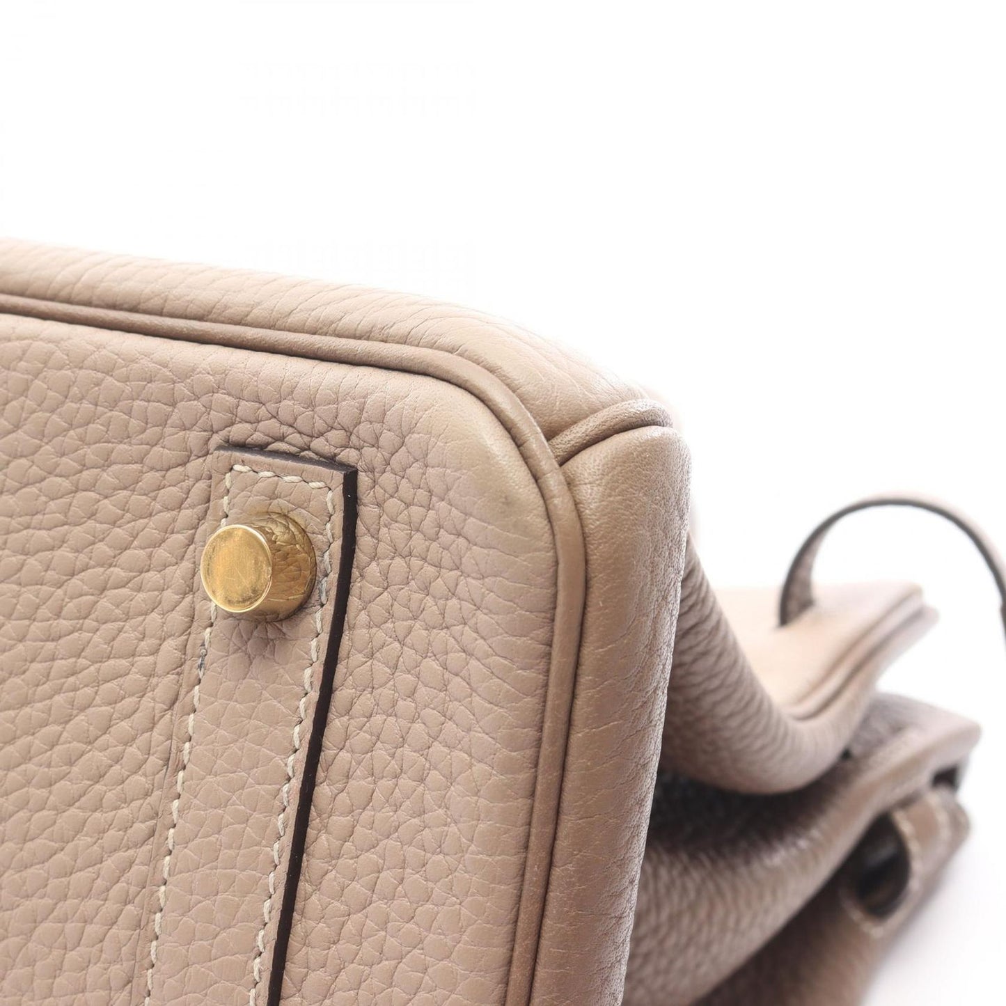 Hermes Handbag Birkin 30 Tourtier Gray Etoupe Leather — view 7