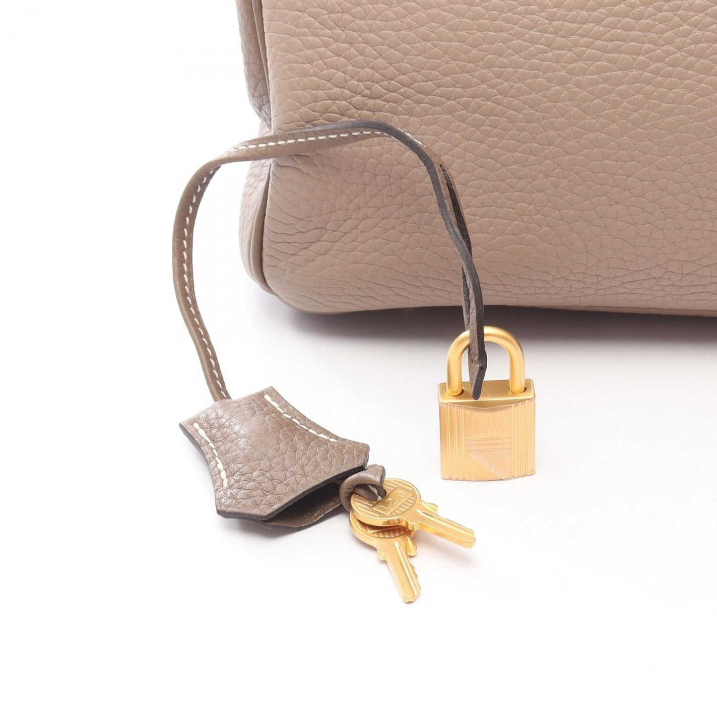 Hermes Handbag Birkin 30 Tourtier Gray Etoupe Leather — view 6