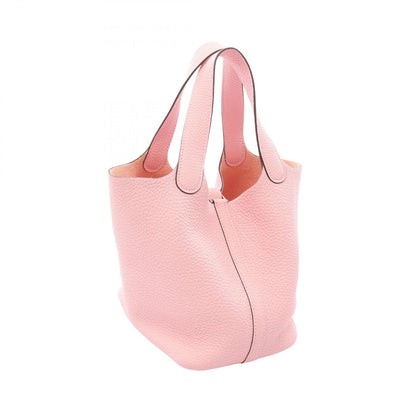 Hermes Handbag Picotin Lock PM Rose Sakura Leather — view 2
