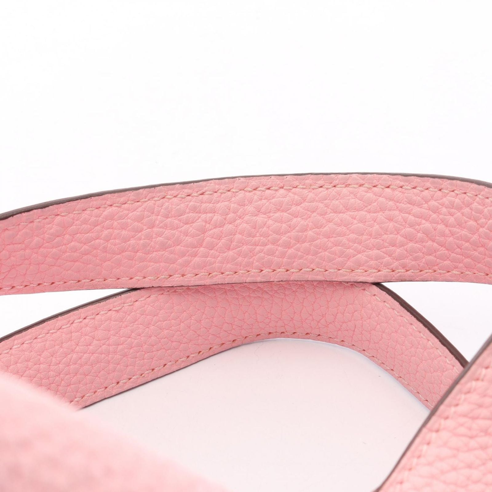 Hermes Handbag Picotin Lock PM Rose Sakura Leather — view 9