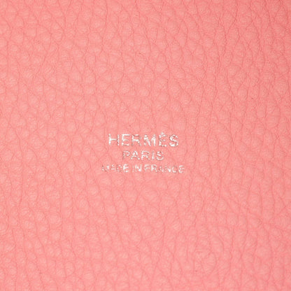 Hermes Handbag Picotin Lock PM Rose Sakura Leather — view 4