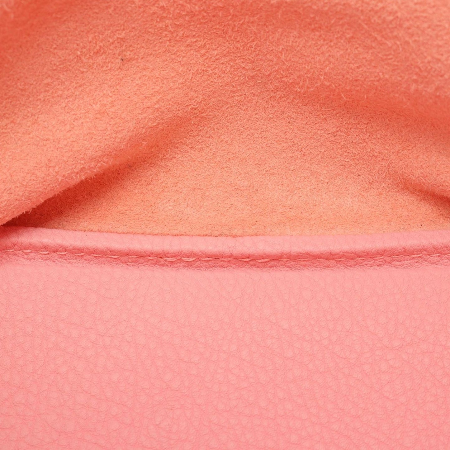 Hermes Handbag Picotin Lock PM Rose Sakura Leather — view 7