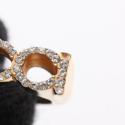 Gucci Ring Logo Line Stone Gold — view 7