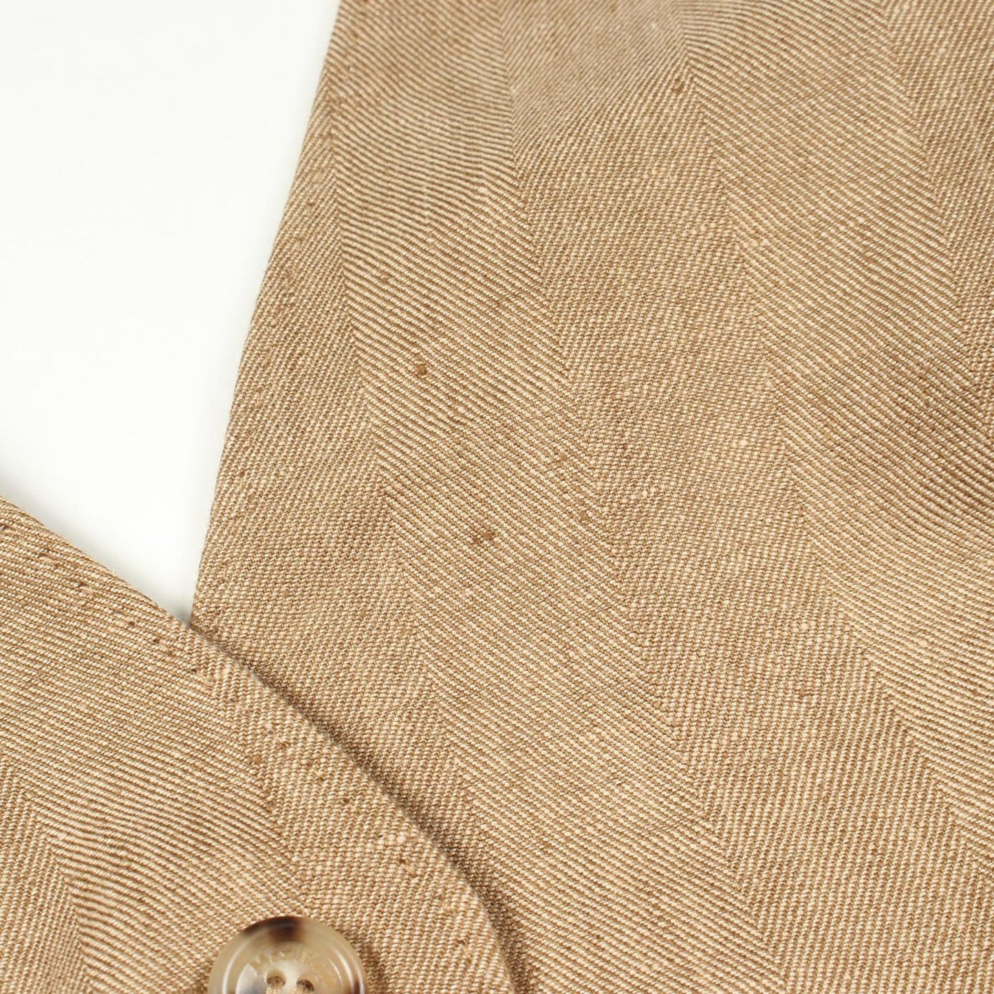 Max Mara Vest Sauro Pure Gilet Beige Fabric Linen — view 7