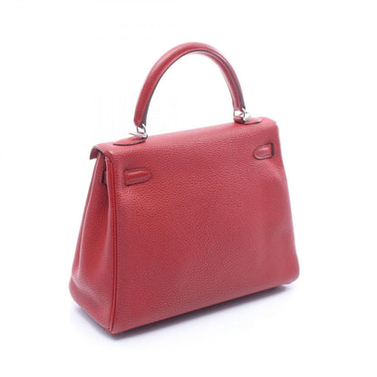 Hermes Handbag Kelly 25 Retourne 2-Way Rouge Garance Leather — view 2