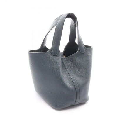 Hermes Handbag Picotin Lock PM Veil Cipre Leather Cipress — view 2
