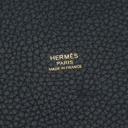 Hermes Handbag Picotin Lock PM Veil Cipre Leather Cipress — view 4