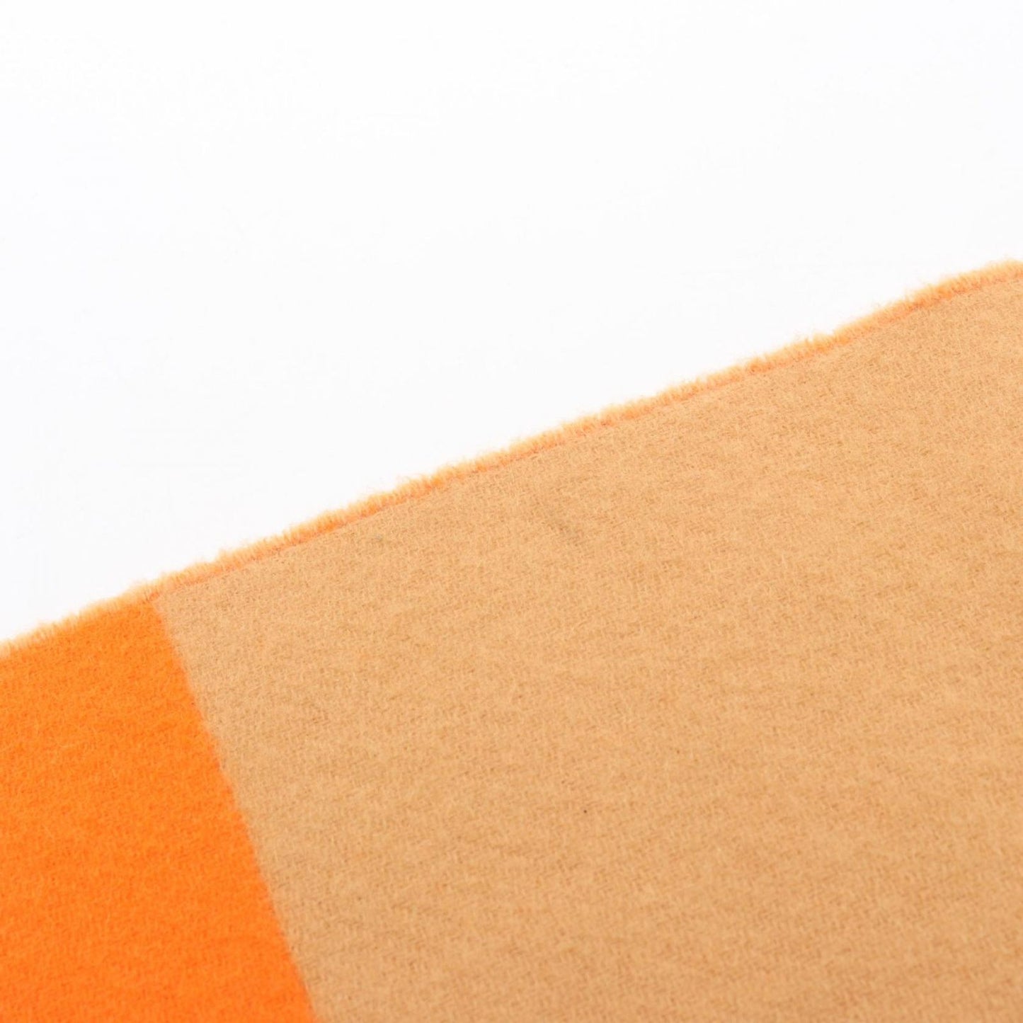 Hermes Scarf Grand Mall Beige Cashmere Orange — view 4