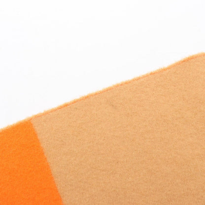 Hermes Scarf Grand Mall Beige Cashmere Orange — view 4