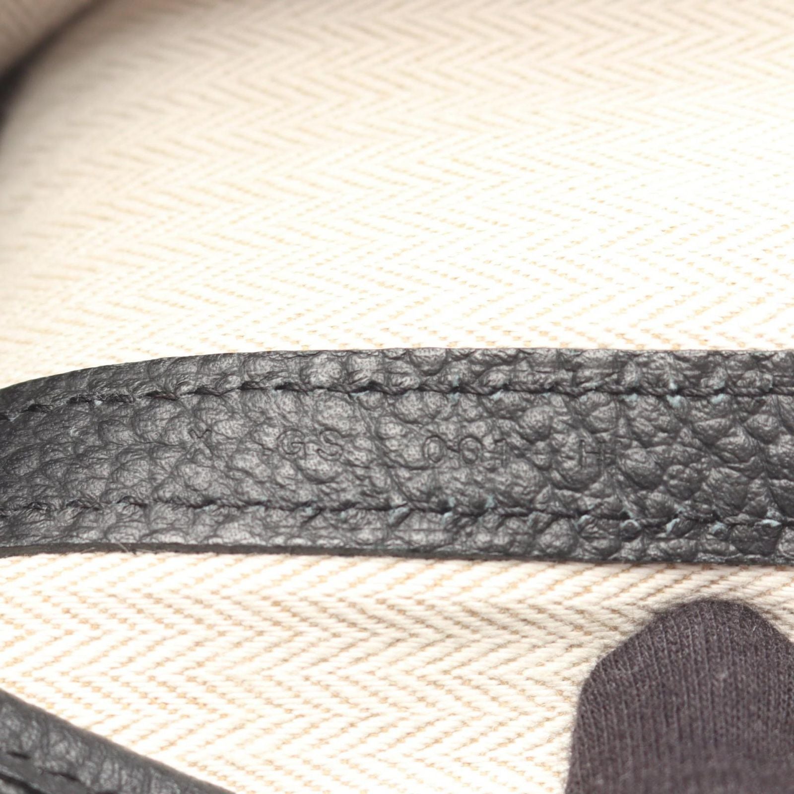 Hermes Tote Garden Party PM Black Leather Calfskin — view 5