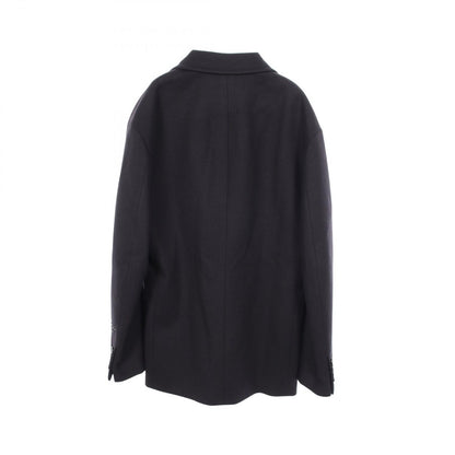 Hermes Leather Patch Wool Jacket — view 2