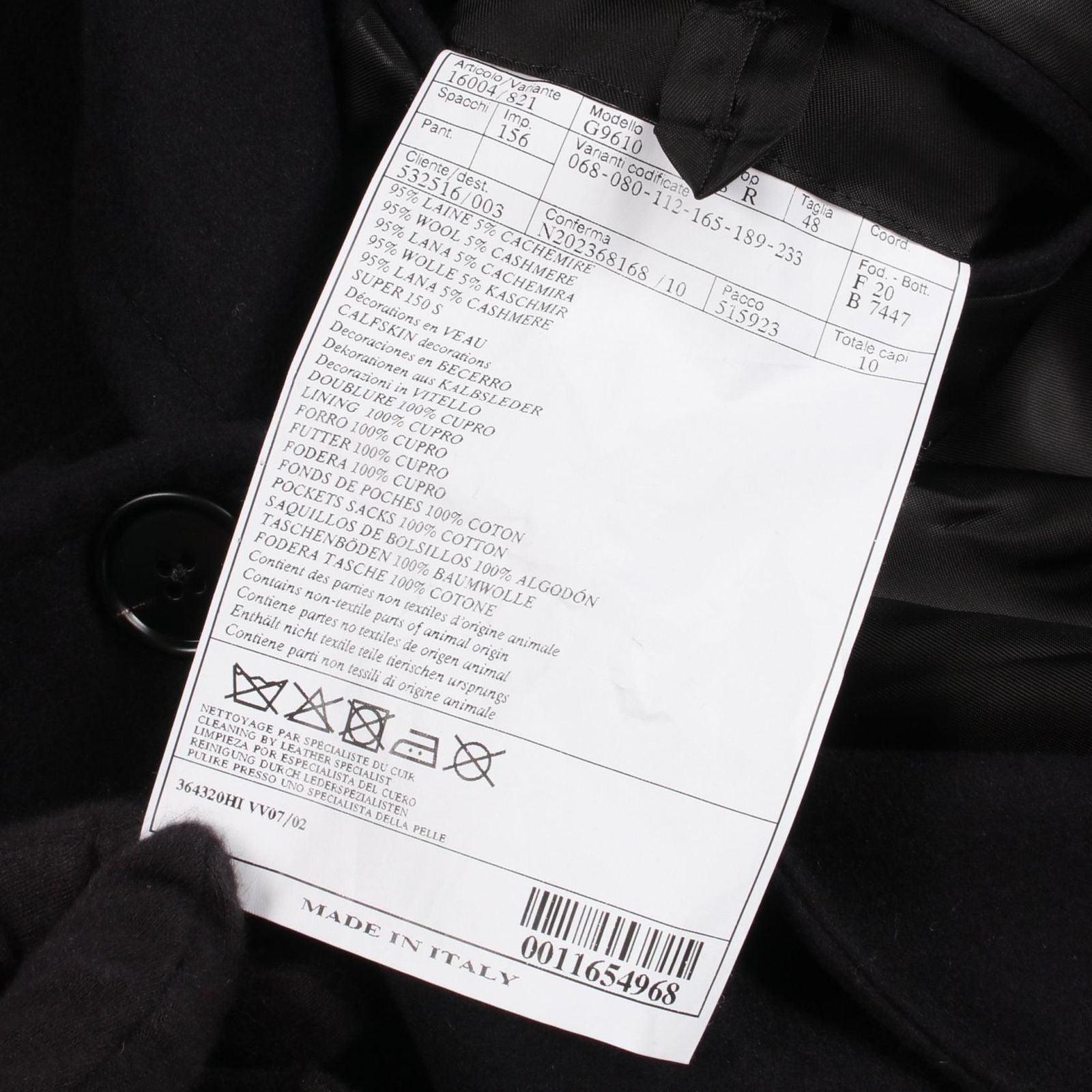 Hermes Leather Patch Wool Jacket — view 4