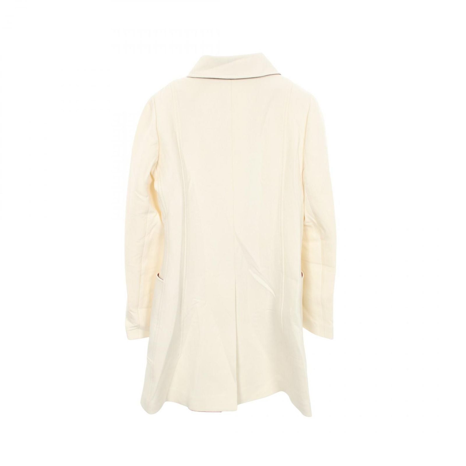 Hermes Wool Coat White — view 2