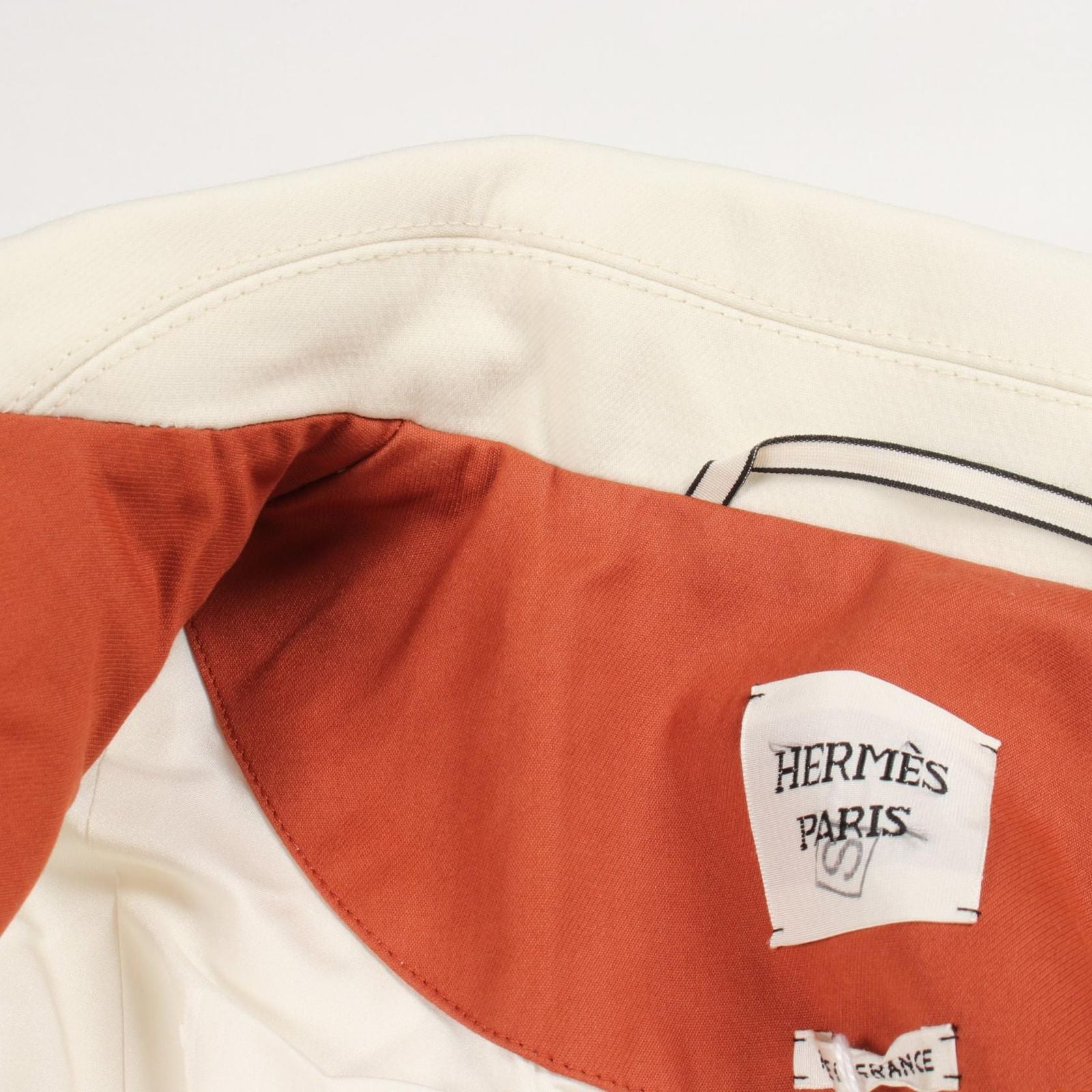 Hermes Wool Coat White — view 8