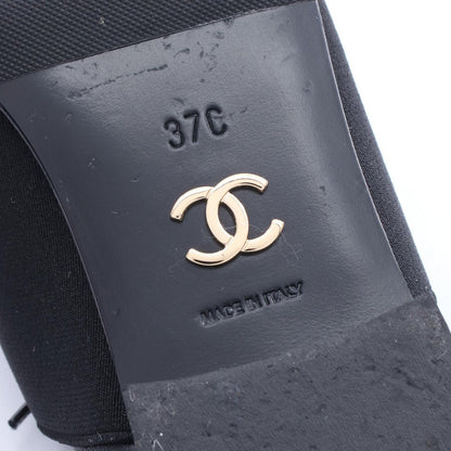 Chanel Loafers CC Logo Leather Patent Shoes — view 6