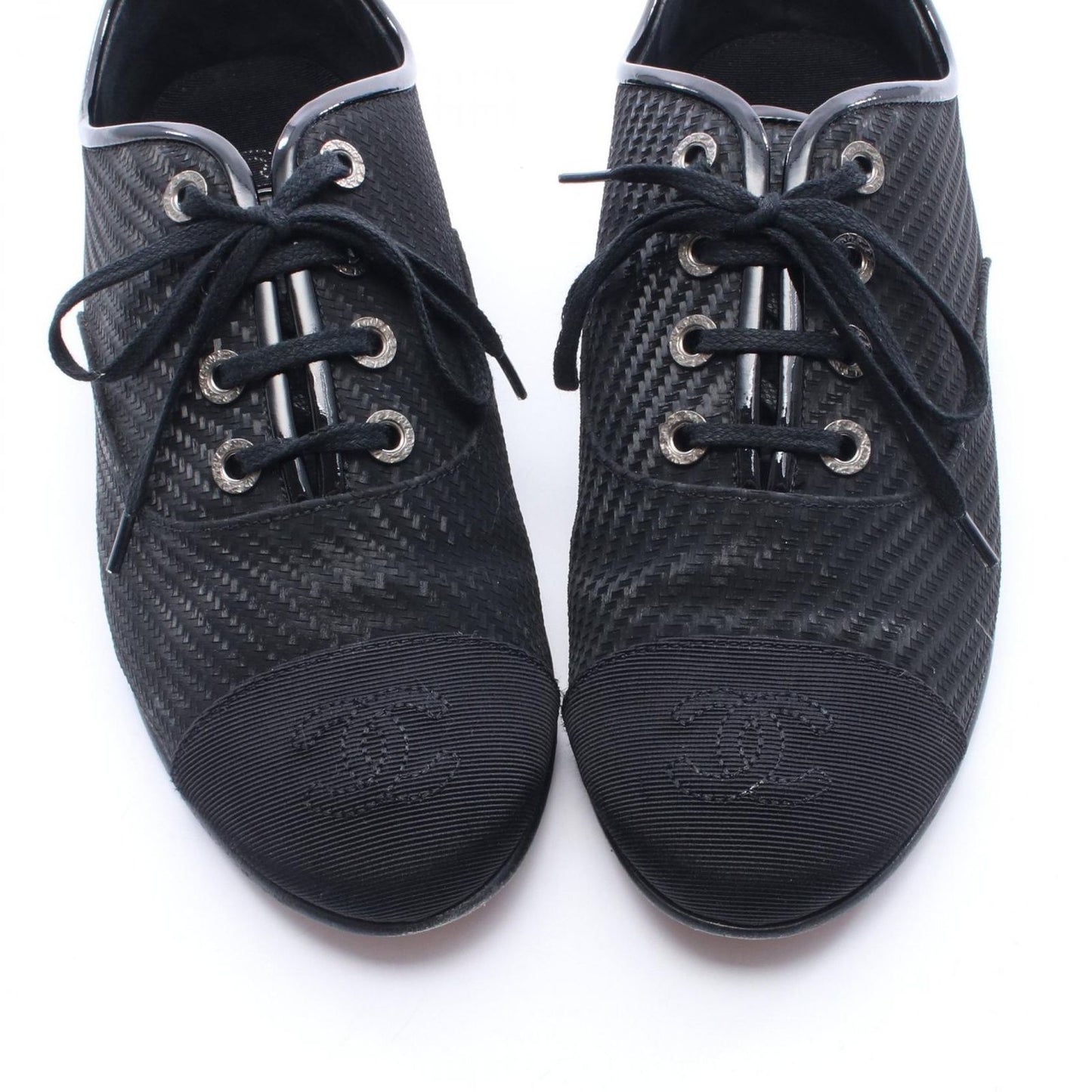 Chanel CC Logo Shoes — view 8