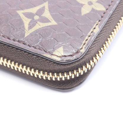 Louis Vuitton Round Wallet Zippy Monogram Exotic Cles the — view 8