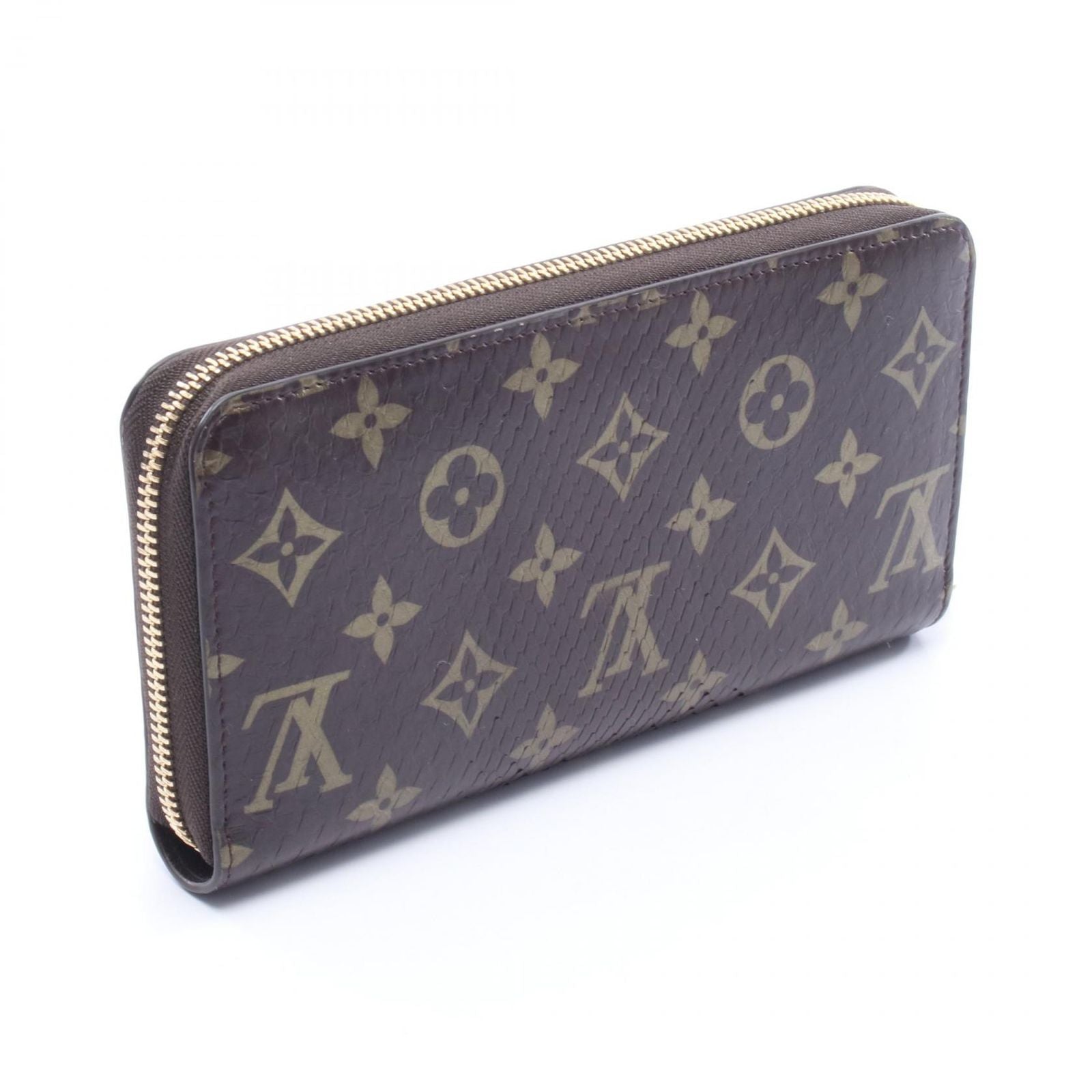 Louis Vuitton Round Wallet Zippy Monogram Exotic Cles the — view 2