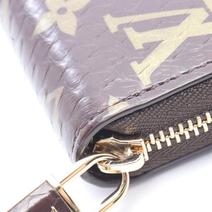 Louis Vuitton Round Wallet Zippy Monogram Exotic Cles the — view 6