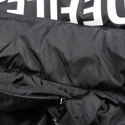 Balenciaga Logo Print Hooded Nylon Jacket — view 8