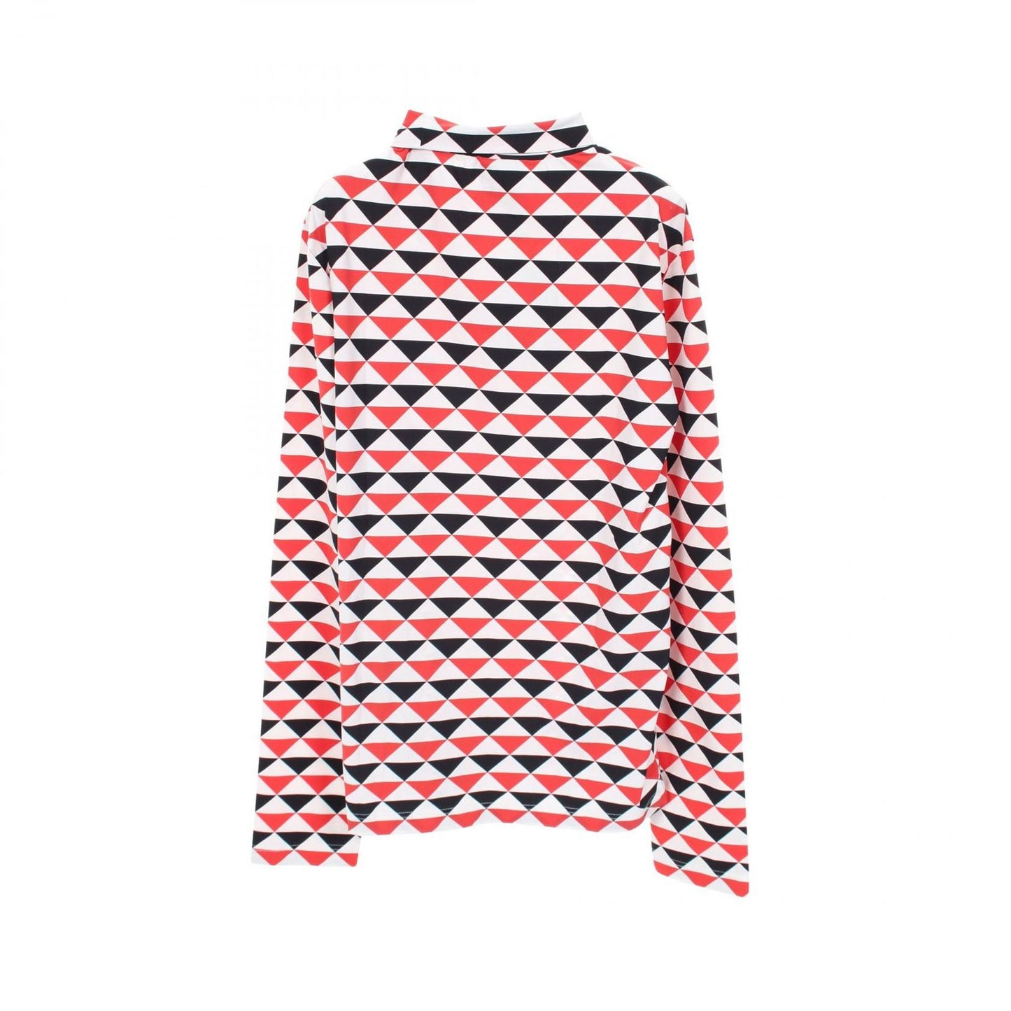 Prada Top Geometric Stretch Turtleneck Long — view 2