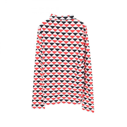 Prada Top Geometric Stretch Turtleneck Long — view 2