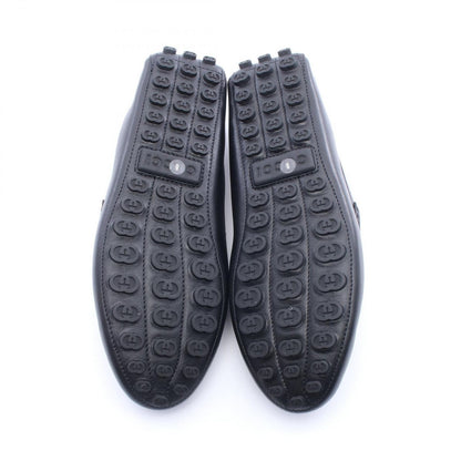 Gucci Casual Shoes Horsebit Black Leather — view 4