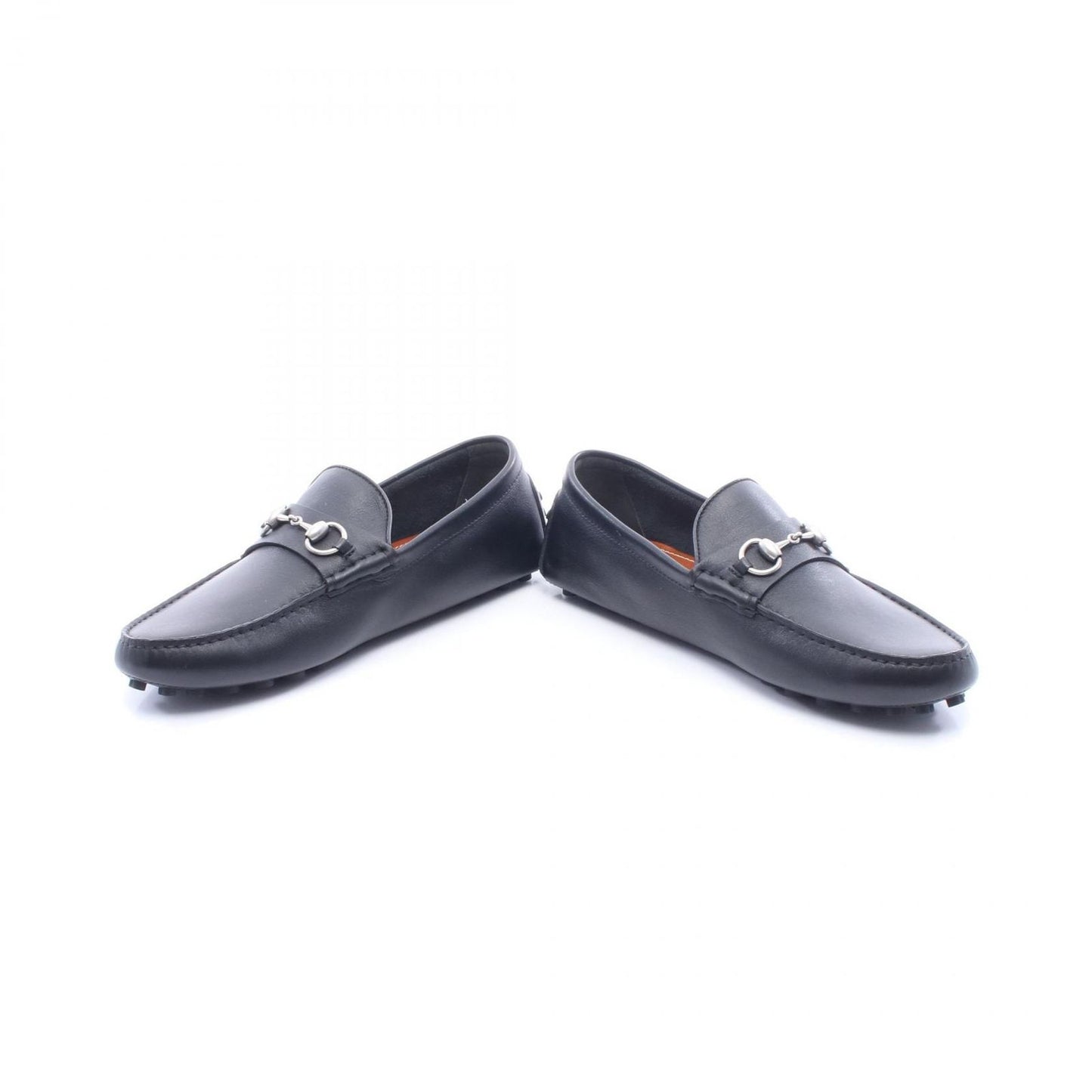 Gucci Casual Shoes Horsebit Black Leather — view 3