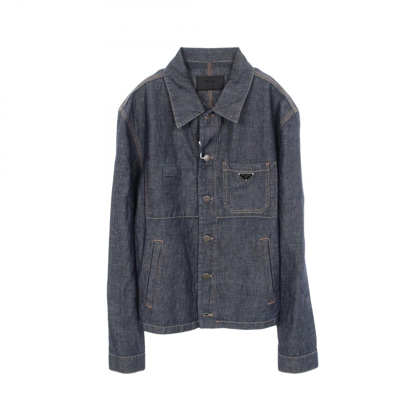 Prada Denim Jacket Chambray Navy