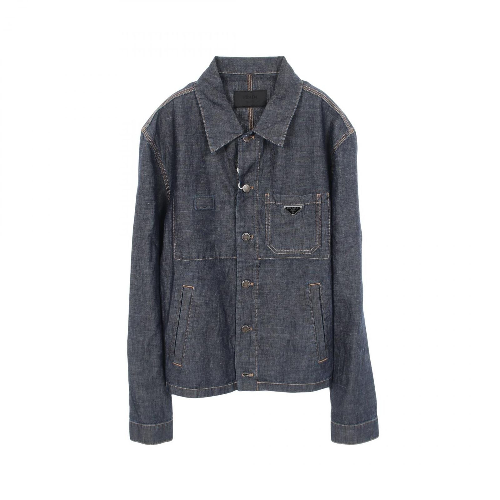 Prada Denim Jacket Chambray Navy