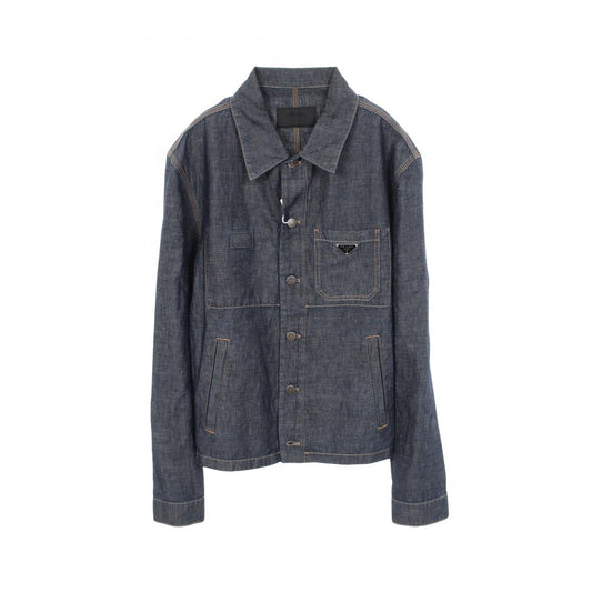 Prada Denim Jacket Chambray Navy