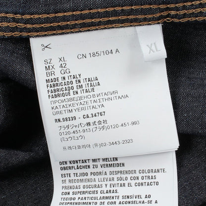 Prada Denim Jacket Chambray Navy — view 4