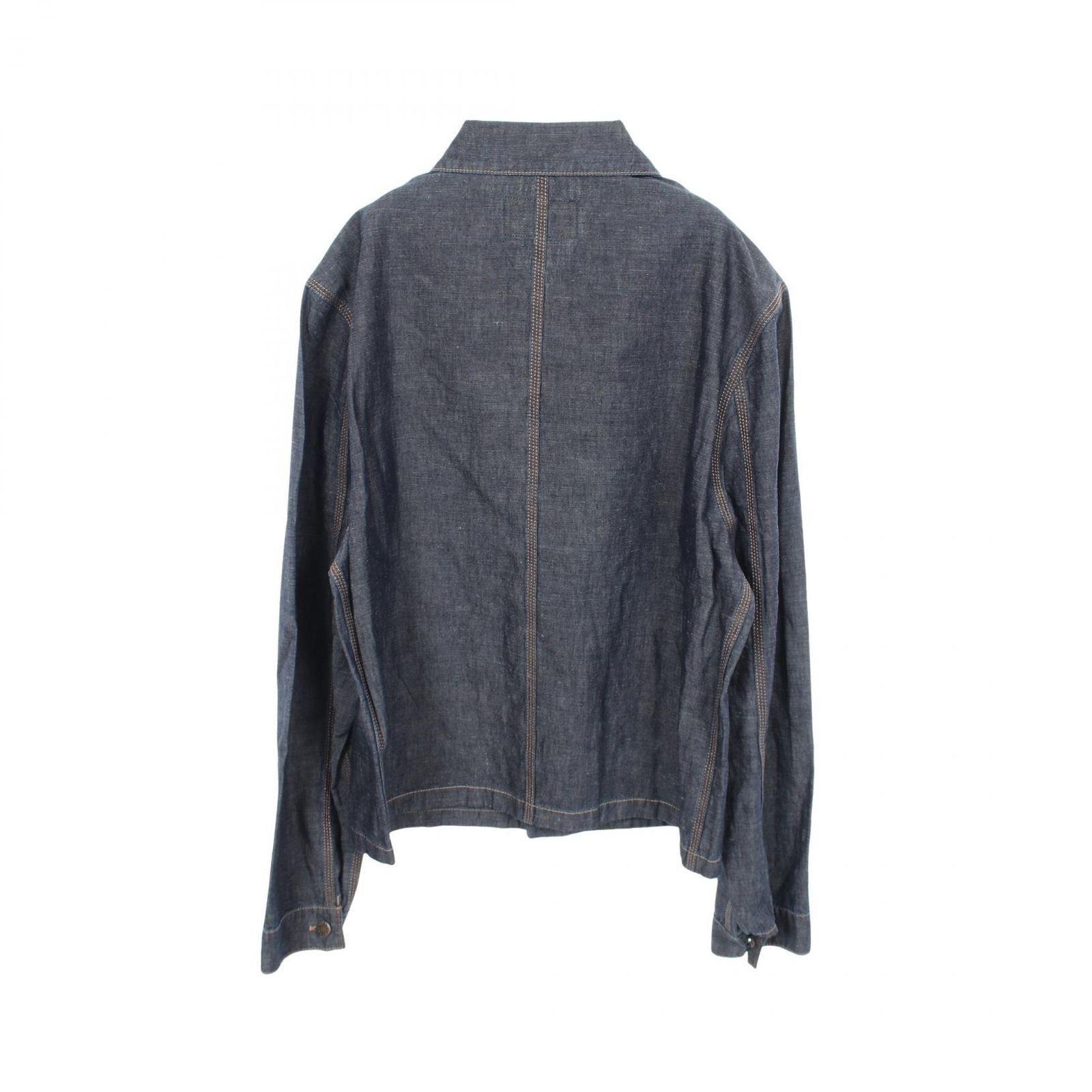 Prada Denim Jacket Chambray Navy — view 2