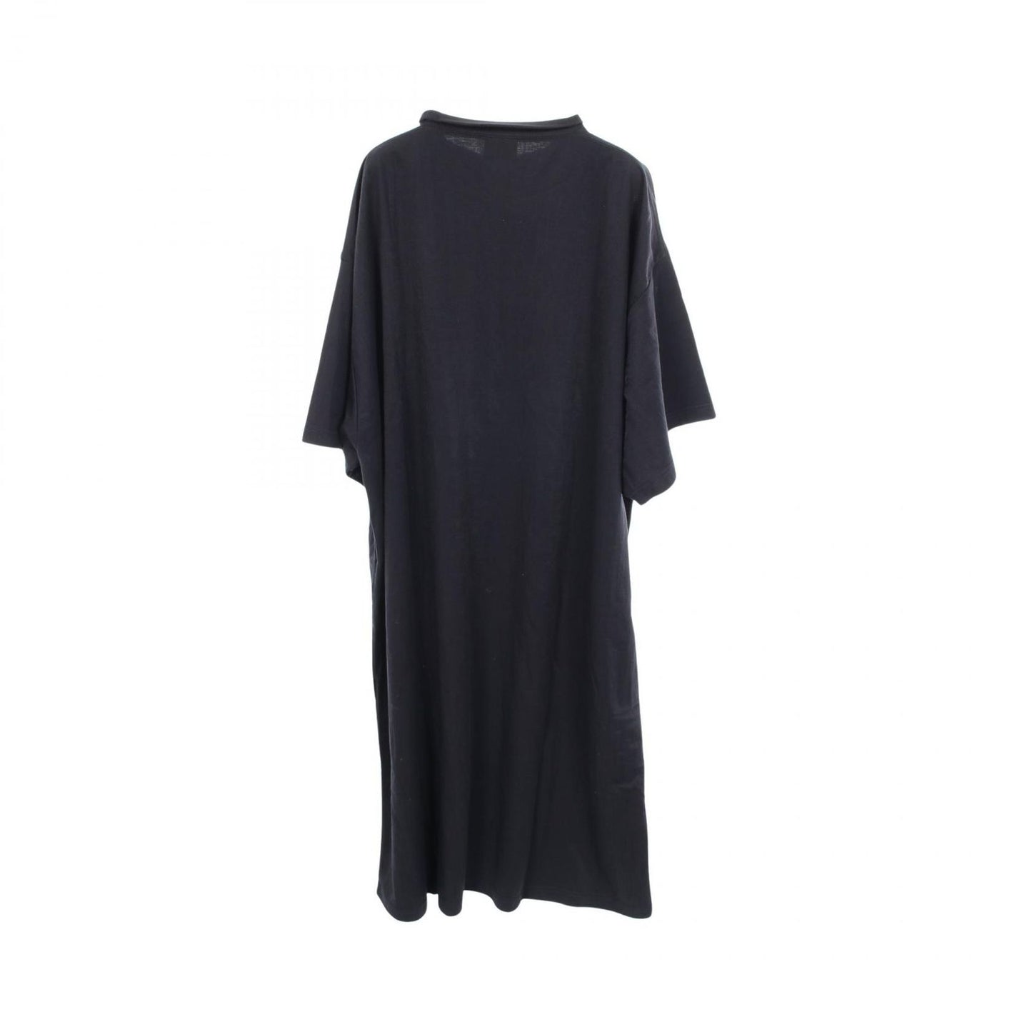 Balenciaga Dress Mock Neck T-Shirt Dark Navy — view 2