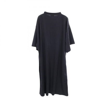 Balenciaga Dress Mock Neck T-Shirt Dark Navy — view 2