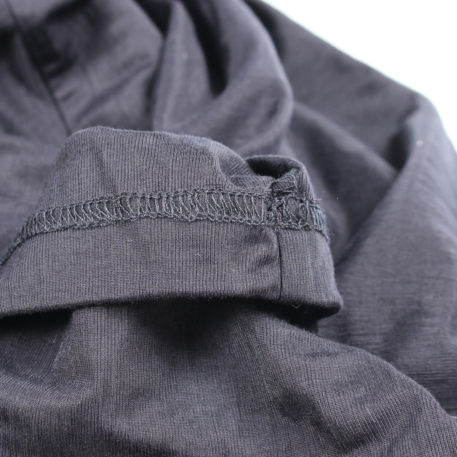 Balenciaga Dress Mock Neck T-Shirt Dark Navy — view 7