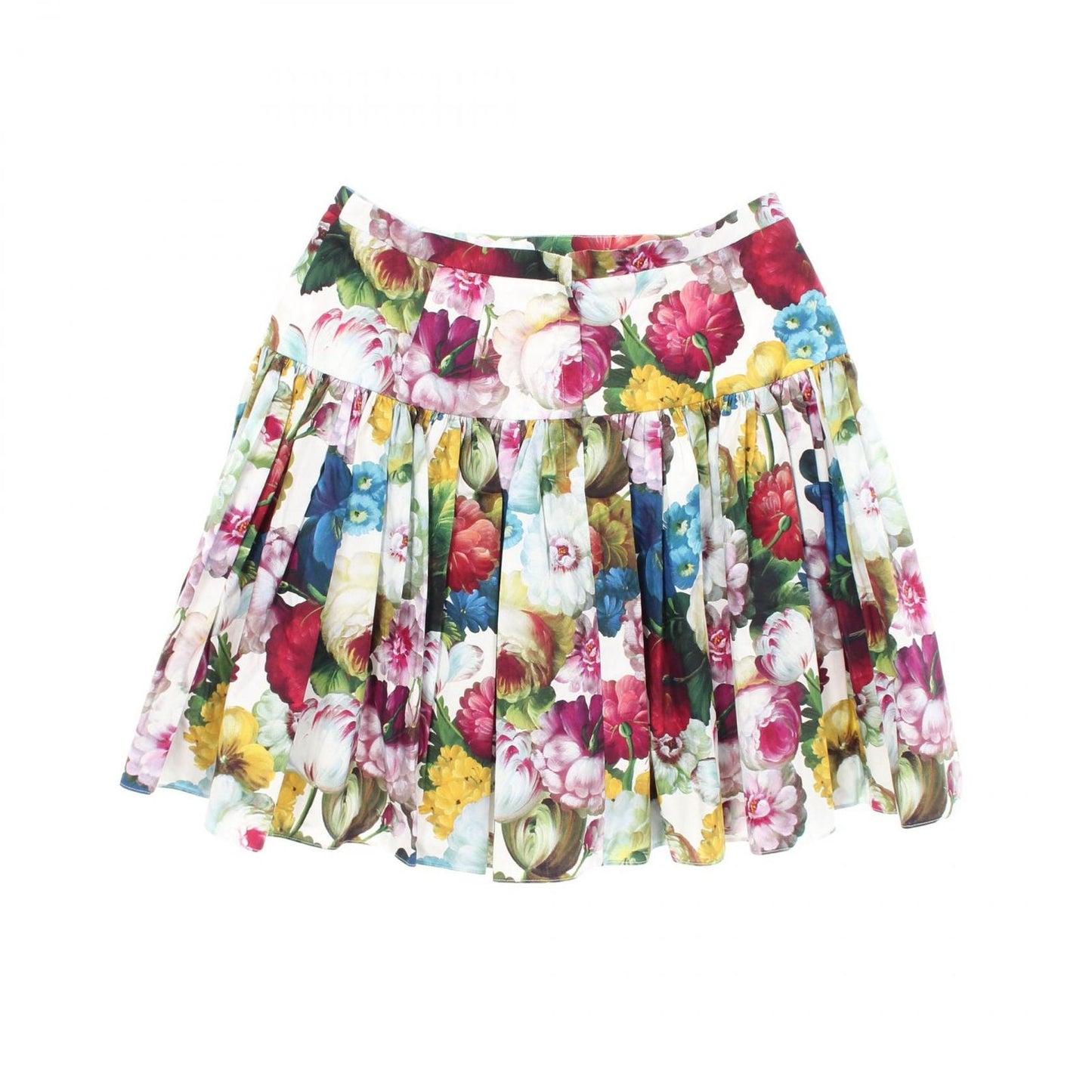 Dolce & Gabbana Skirt Floral Print No 40 Cotton — view 2