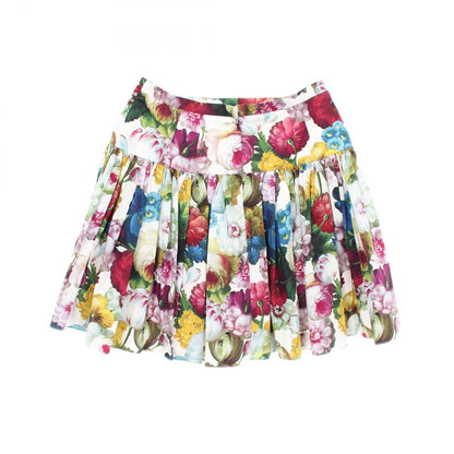 Dolce & Gabbana Skirt Floral Print No 40 Cotton — view 2